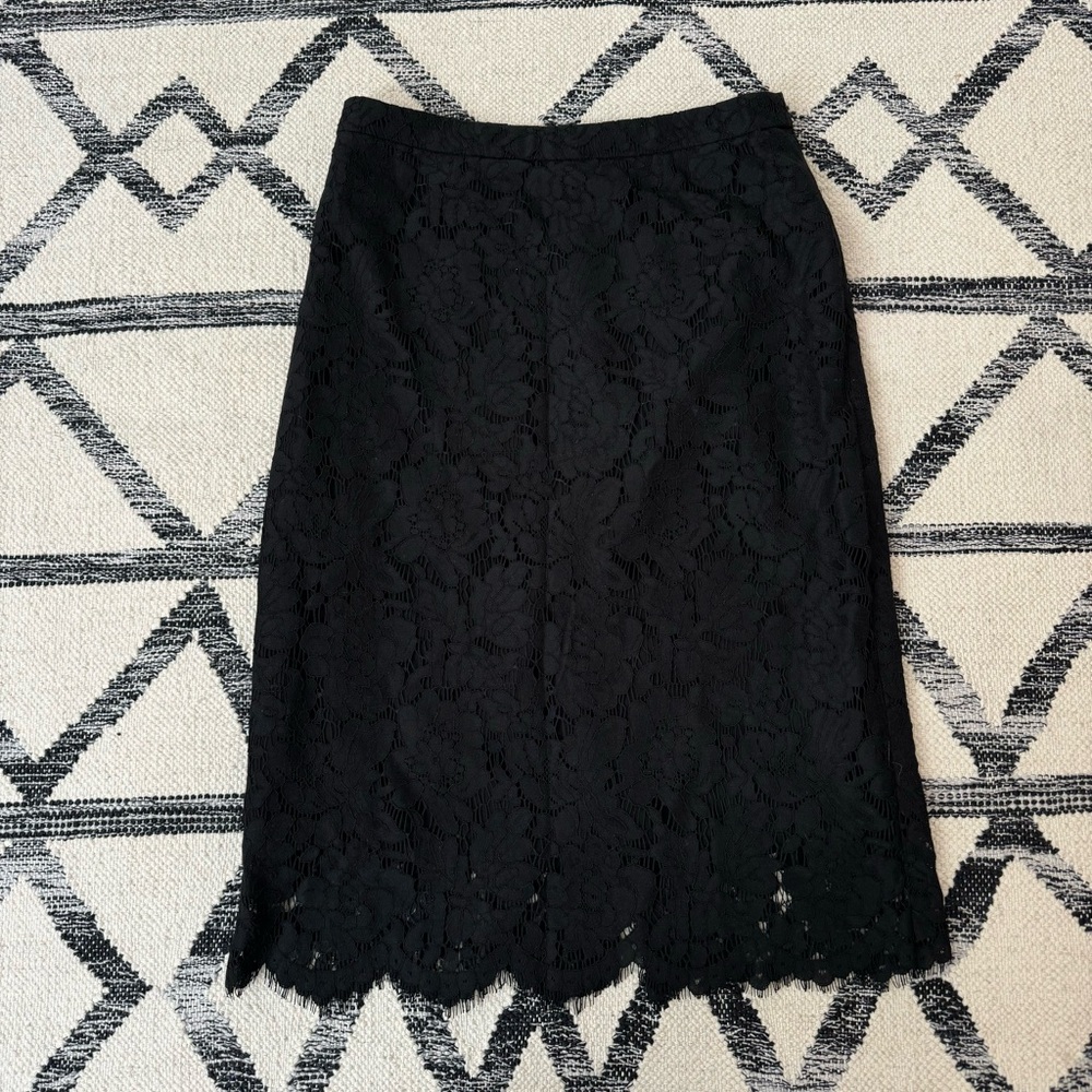 J.Crew Lace Pencil Shirt